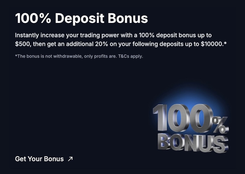 XM ─ 100% + 20% Deposit Bonus