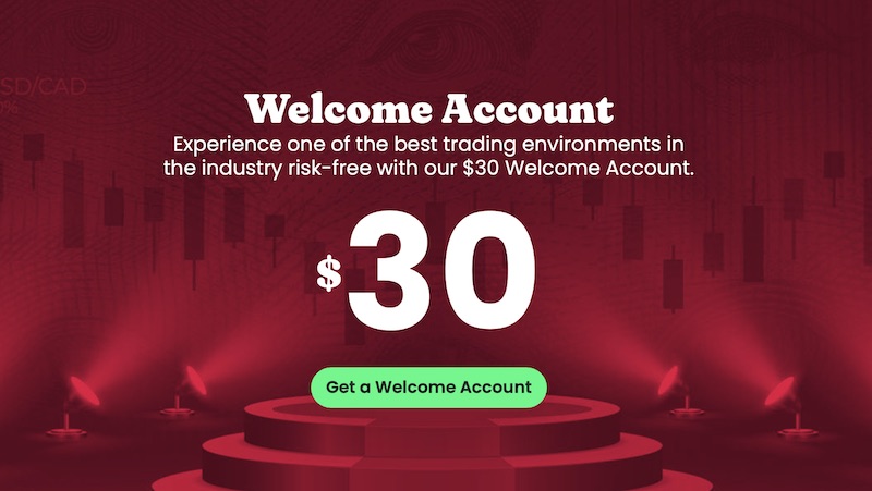 Tickmill No Deposit Bonus - $30 Trading Bonus