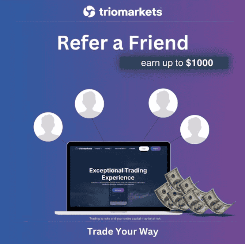 TrioMarkets Launches Enhanced Referral Program for Traders - Forex Penguin