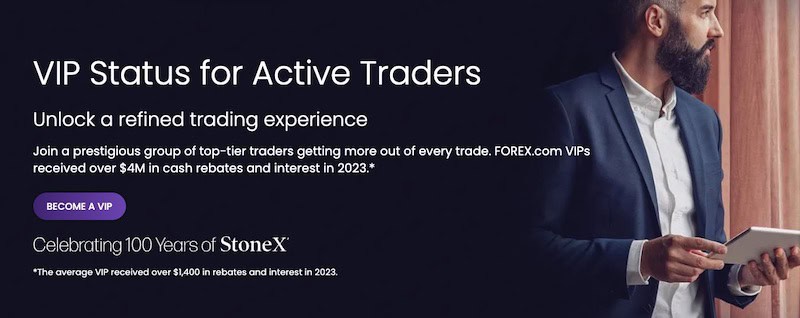 FOREX.com Enhances VIP Program for Active Traders with Exclusive ...