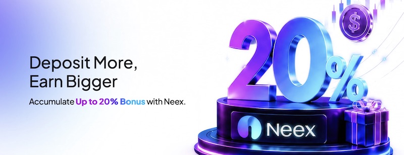 Neex ─ 20% Deposit Bonus