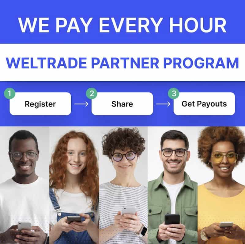 Boost Your Earnings with Weltrade Partner Program: Up to $100 Per ...