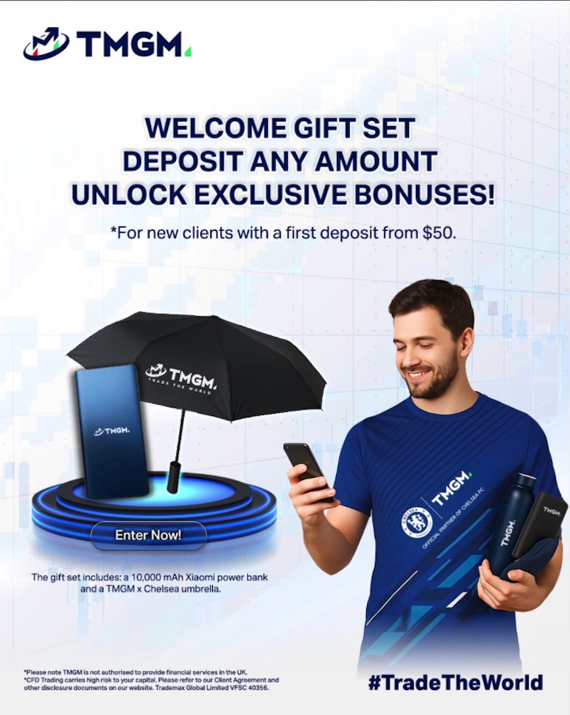 TMGM Launches Welcome Gift Set for New Clients: Trade the World with  Exclusive Bonuses - Forex Penguin