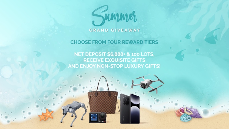 AUS GLOBAL Launches “Grand Summer Giveaway” – Exclusive Luxury Rewards for Active Traders (July 1–31, 2025)
