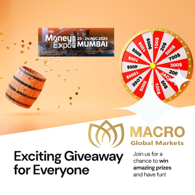 Spin to Win at Money Expo India 2025: Visit Macro Global Markets Booth #61 for Up to $100 Trading Credit and Exclusive Trader Rewards