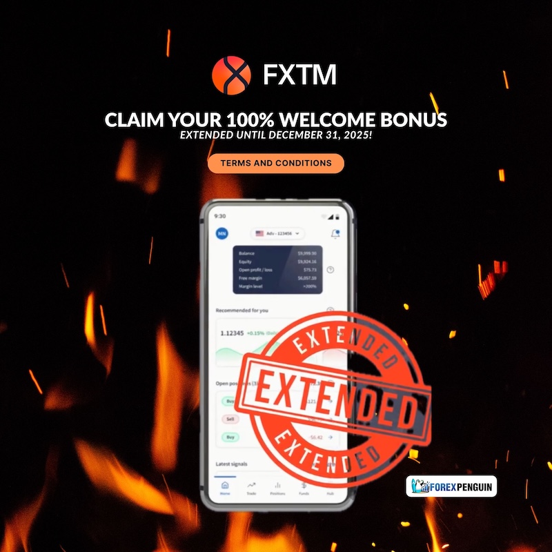 Get a 100% Welcome Bonus from FXTM — Up to $500 in Reward Points for New Traders