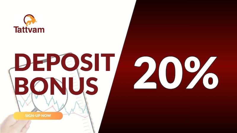 Tattvam Markets - 20% Deposit Bonus