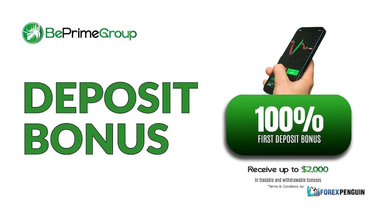 Be Prime Broker – 100% Deposit Bonus