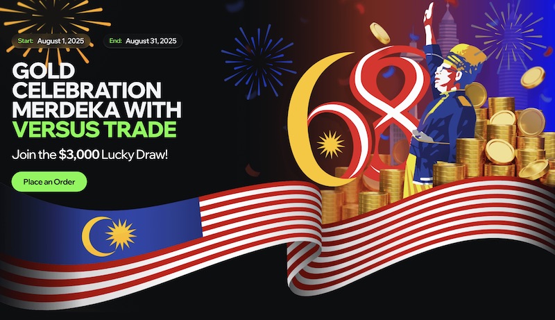 Trade Gold, Win Cash: Join Versus Trade’s $3,000 Merdeka Lucky Draw this August