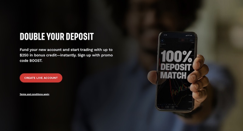 tastyfx ─ 100% Deposit Bonus