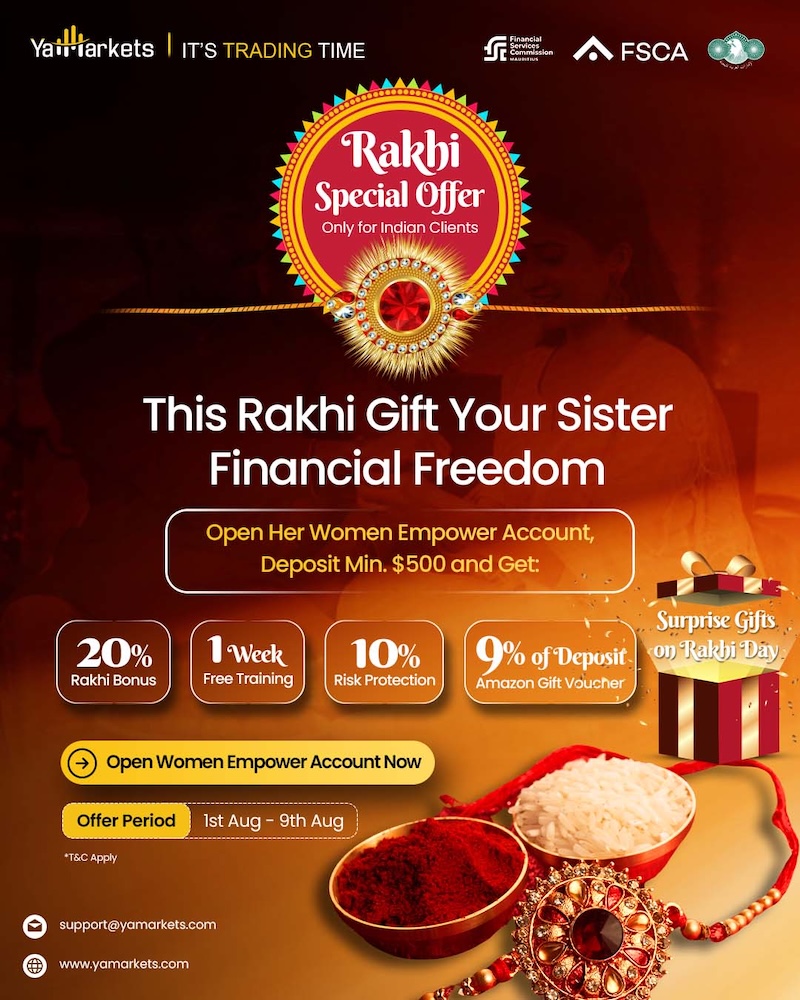 This Raksha Bandhan, Gift Financial Freedom: YaMarkets Launches Exclusive ‘Women Empower’ Trading & IB Bundle