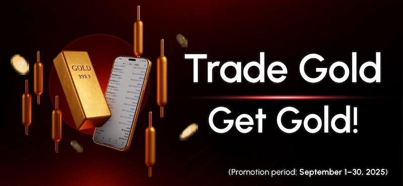 Trade XAUUSD with Guze Markets This September and Win a 1-Baht Gold Bar