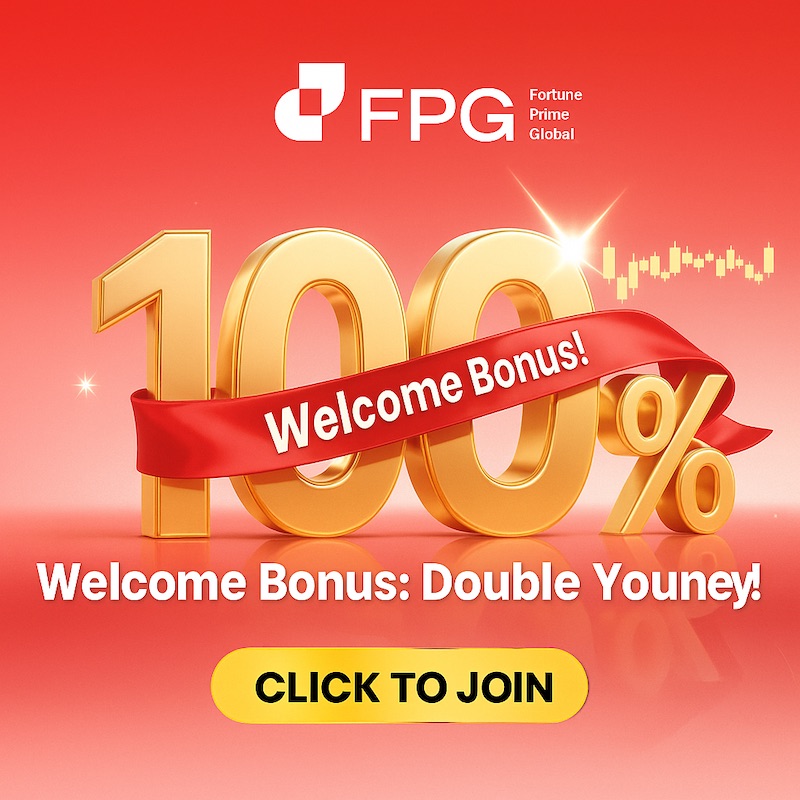 FPG (Fortune Prime Global) Offers 100% Welcome Deposit Bonus for Traders in Philippines & Indonesia