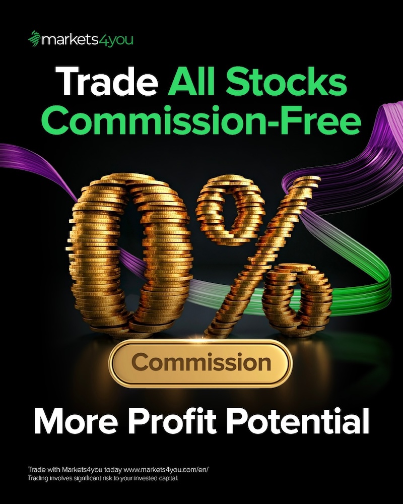 Markets4you Slashes Stock Trading Costs to Zero on Classic Pro & Cent Pro Accounts
