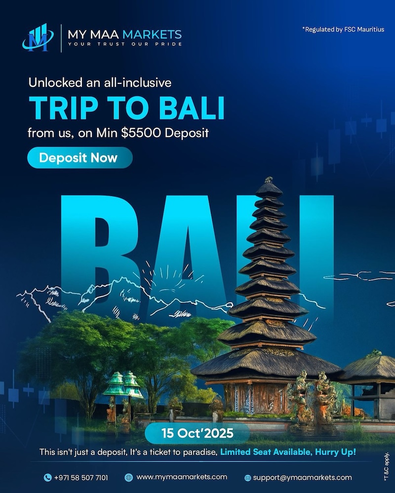 My MAA Markets Launches Exclusive Promotion: Deposit $5,500 and Unlock an All-Inclusive Trip to Bali