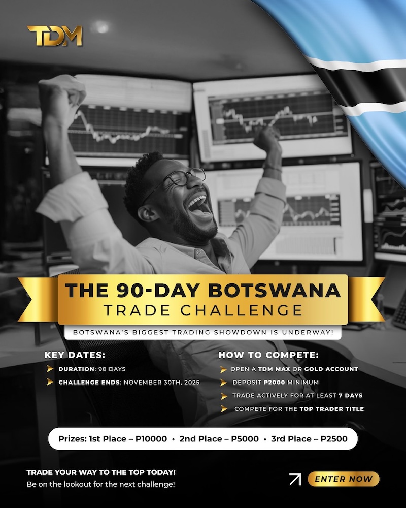 TD Markets Launches Exciting 90-Day Trading Challenge in Botswana with P17,500 in Cash Prizes