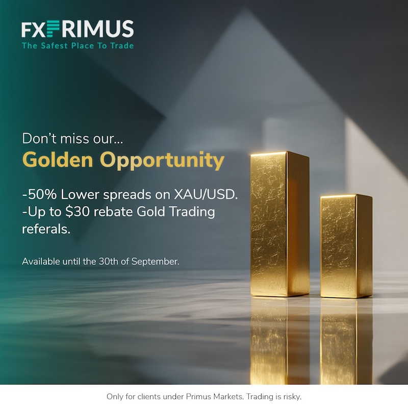 FXPRIMUS Unveils Exclusive Gold Trading Promotion with Lower Spreads and Referral Rebates