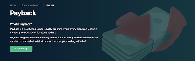 Grand Capital’s “Payback” Program Still Ongoing: Earn Real Cash Rewards for Active Forex Trading