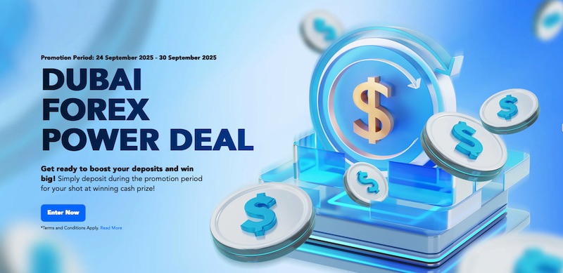 PU Prime Launches Dubai Forex Power Deal with Cash Prizes Up to USD 500