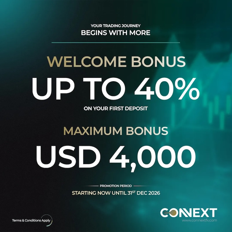 Connext ─ 40% Welcome Bonus