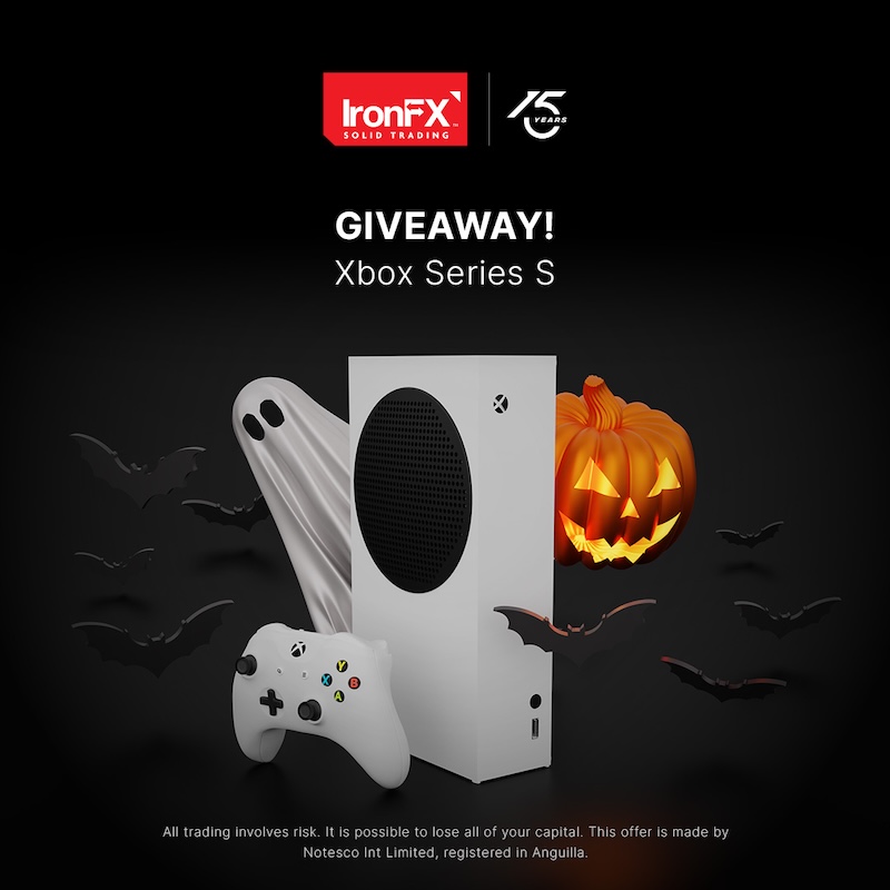 IronFX Launches Halloween Giveaway: Win an Xbox Series S 512GB This October!