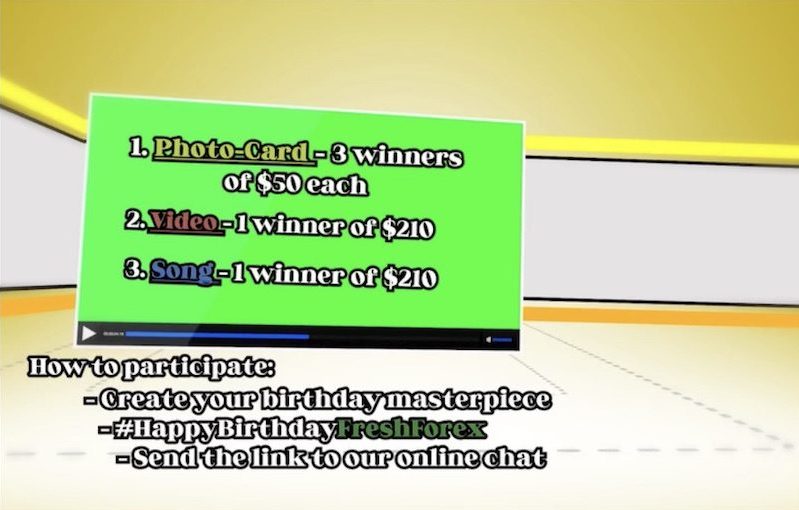 FreshForex Celebrates 21st Anniversary with Creative Contest and Real Cash Prizes