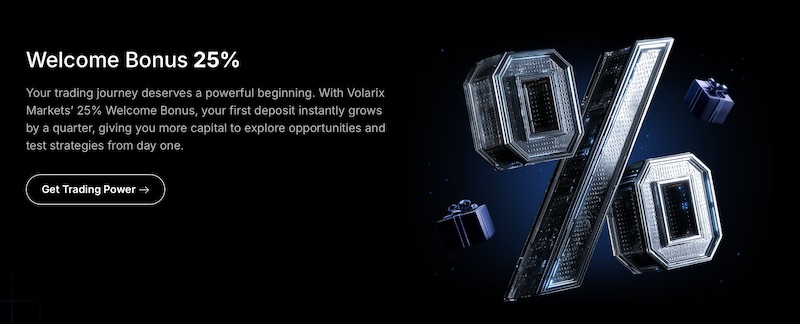 Volarix - 25% Welcome Bonus
