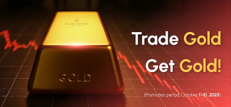 Guze Markets Gold Rush: Trade XAUUSD and Earn a Real 1-Baht Gold Bar This October