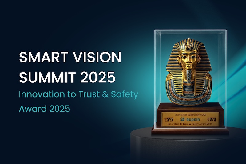 Dupoin Honored with Innovation in Trust & Safety Award 2025 at Smart Vision Summit