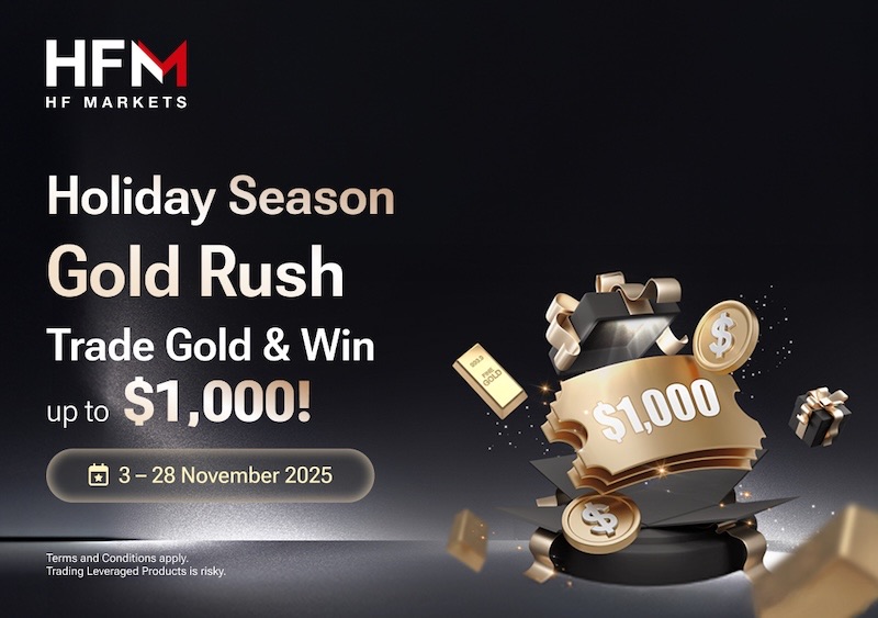 Holiday Season Gold Rush: Trade Gold & Win up to US$1,000 with HFM