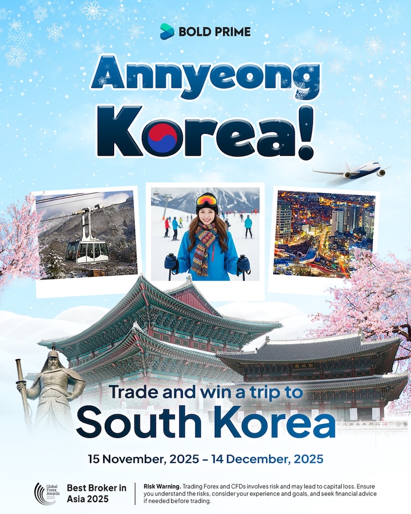 Bold Prime Launches “Annyeong Korea” Lucky Draw: Trade to Win a 4D3N Trip or Cash Rewards