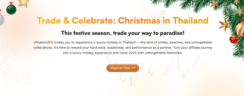 Trade & Celebrate: Christmas in Thailand — Join UltraTrendFX’s Holiday Reward Campaign