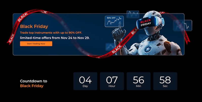 Maximize Your Trades This Black Friday with ITBFX – Up to 90% Off Spreads