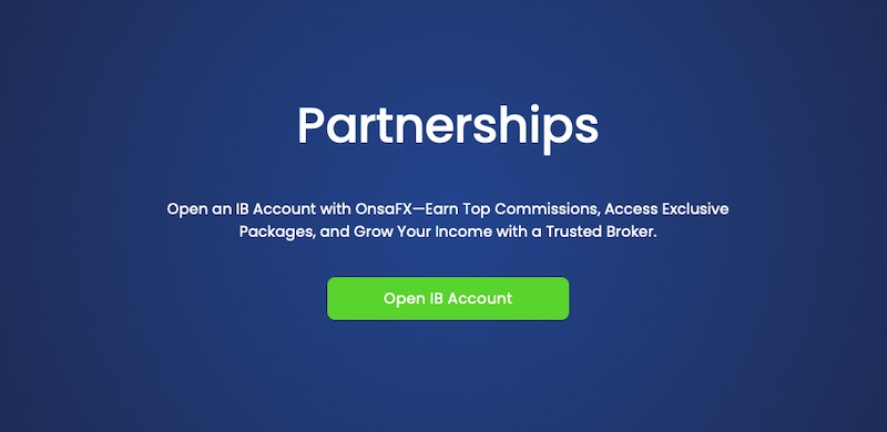OnsaFX Launches High-Earning IB Program with Exclusive Packages and Instant Payouts