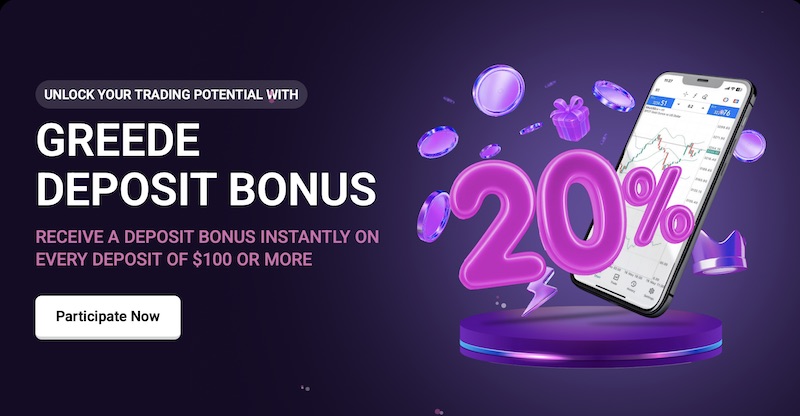 Greede - 20% Deposit Bonus