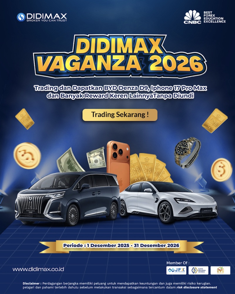 Didimax Launches VAGANZA 2026 Trading Promotion Featuring Luxury Prizes and High-Value Rewards