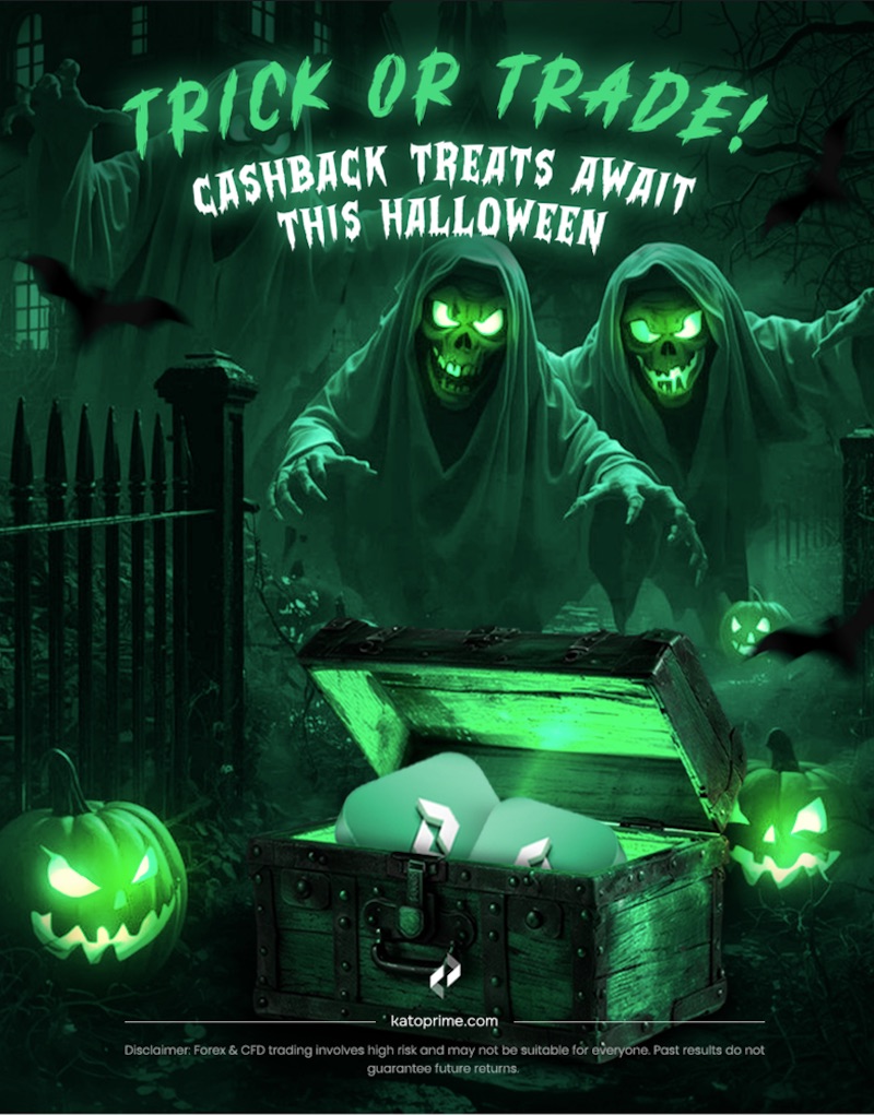 Trick or Trade? Kato Prime Launches Spooktacular Halloween Cashback Bonus for Traders!