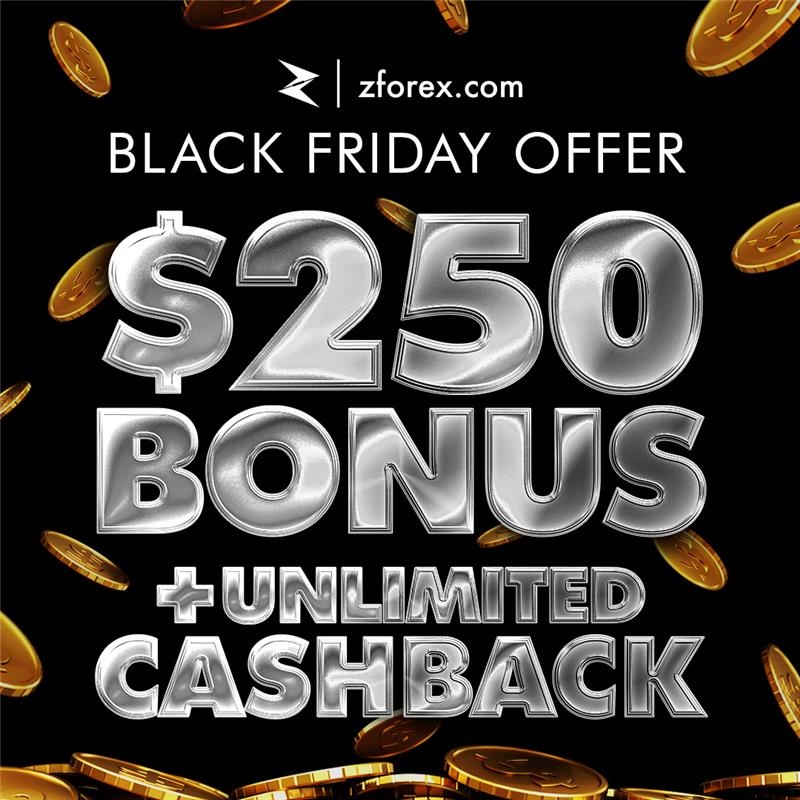 zForex Launches Black Friday Bonus and Unlimited Cashback with Up to $500 in Tradable Rewards