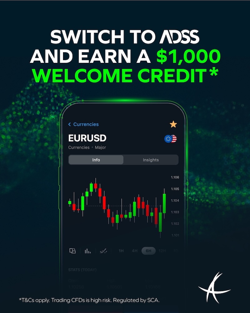 ADSS $1000 Welcome Credit