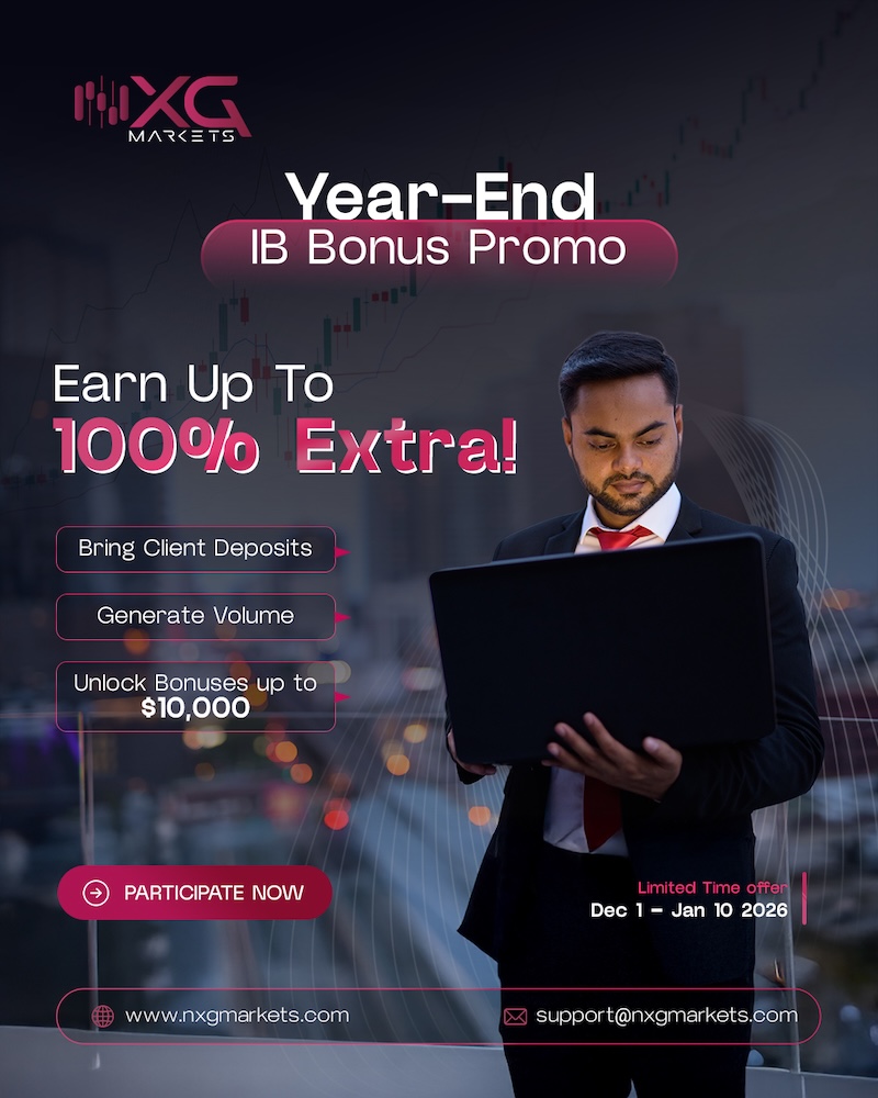 NXG Markets Launches Year-End IB Promotion With Up to 100% Extra Commissions and $10,000 Bonus Potential