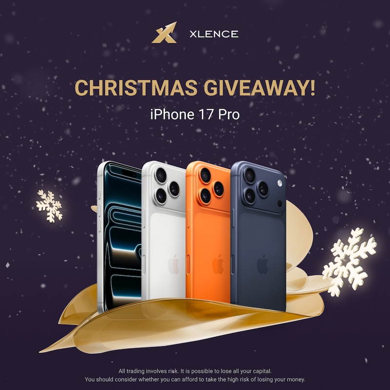 Xlence Sparks Holiday Excitement With iPhone 17 Pro Christmas Giveaway for Traders