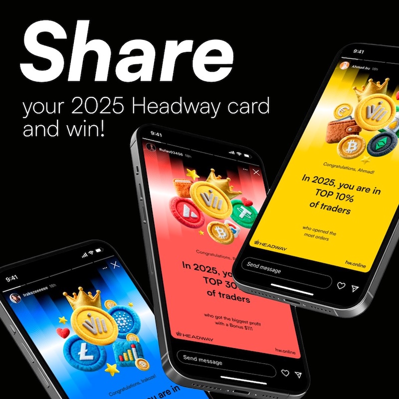 Celebrate Your 2025 Trading Success with Headway’s #HeadwayWrapped2025 Contest