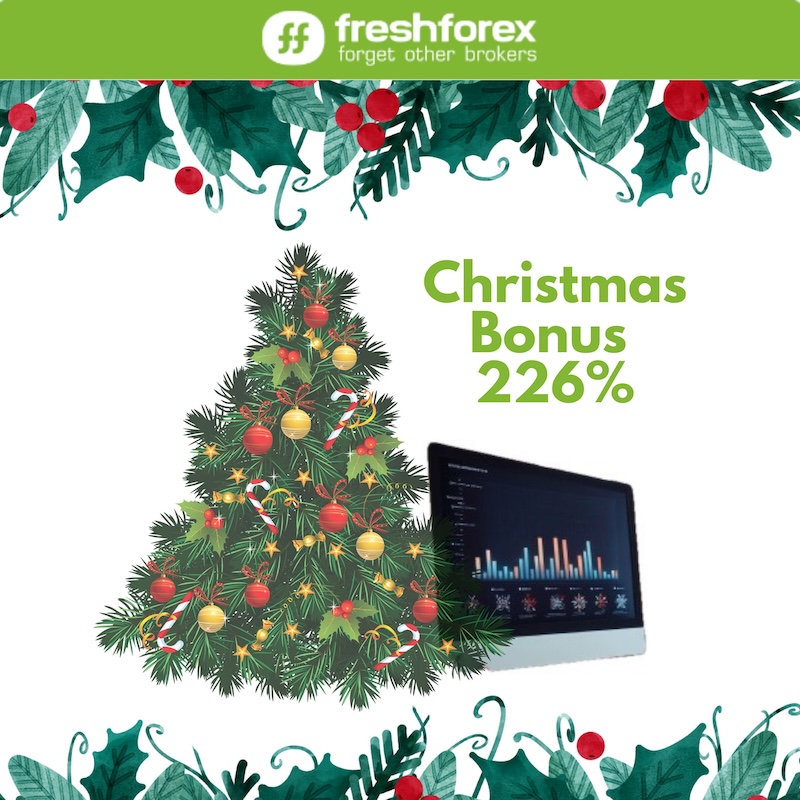 Fresh Forex Launches 226% Christmas Bonus Promotion for Holiday Trading