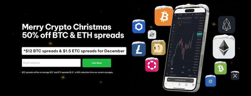 BlackBull Markets Offers 50% Off BTC & ETH Spreads This December