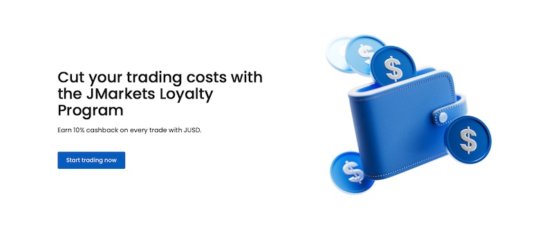 JMarkets Launches Loyalty Program Offering 10% Cashback and 50% Lower Trading Costs
