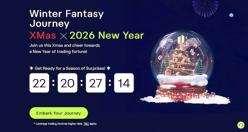 Ultima Markets Launches Xmas–New Year 2026 Trading Promotion With $12,600 Snowfall Prize Pool