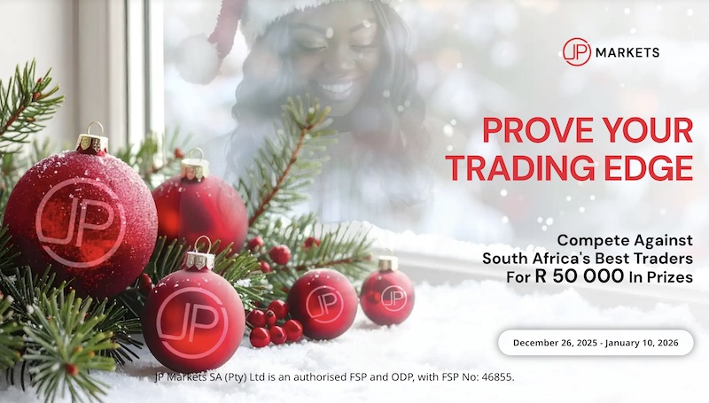 JP Markets Christmas Trading Championship: Win R50,000 in 16-Day Trading Contest