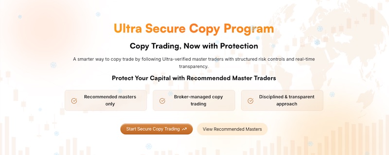 UltraTFX Launches Ultra Secure Copy Trading With 90-Day Capital Protection Program