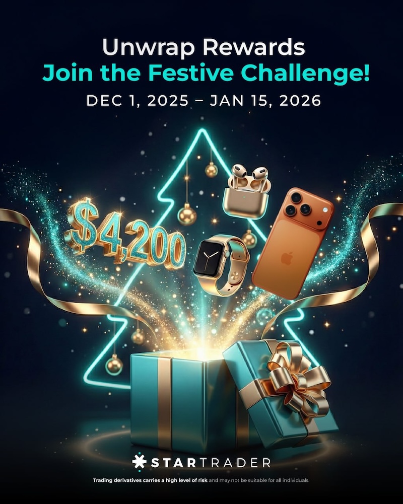 Join the Festive Challenge: STARTRADER 2025–2026 Trading Competition With Cash & Apple Prizes