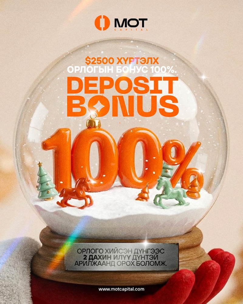MOTFX Announces Final 30 Days to Claim Its 100% Deposit Bonus up to $2,500